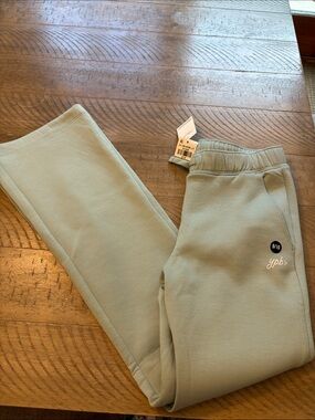 abercrombie kids sage green jogger sweatpants